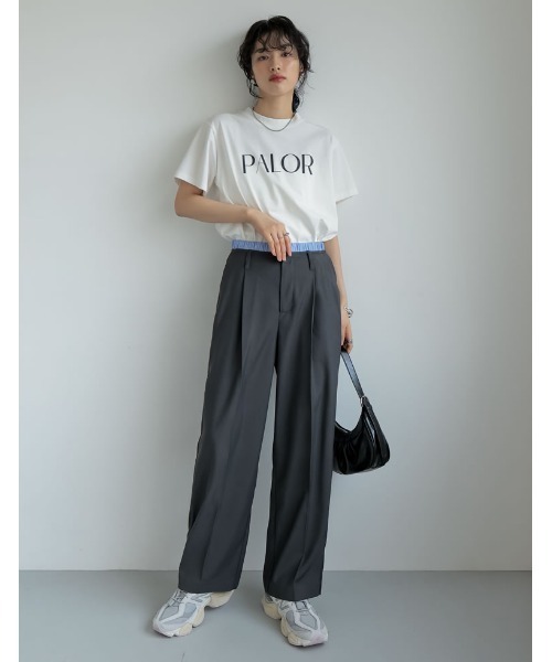 Re:EDIT スラックス パンツ 「2024SS COLLECTION」「低身長/高