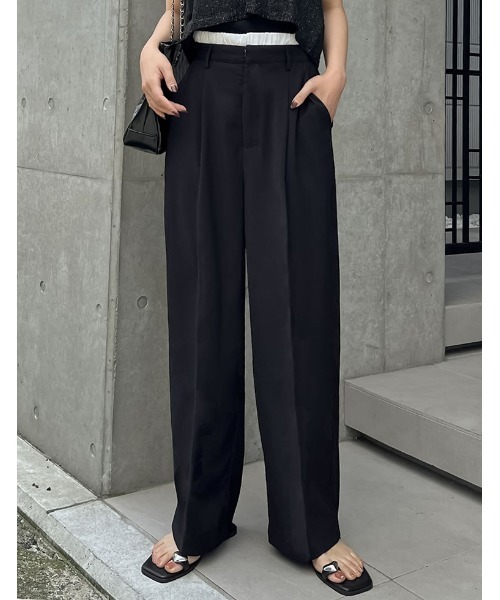 Re:EDIT スラックス パンツ 「2024SS COLLECTION」「低身長/高