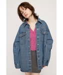 ブラウス シャツ ARM SLIT DENIM...の詳細画像3