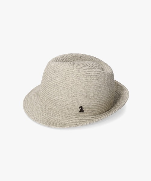 新品　arth Silk Braid Fedora-S ハット　シルク混 arth Silk Braid Fedora | M(07) BLACK (01) | arth / アース