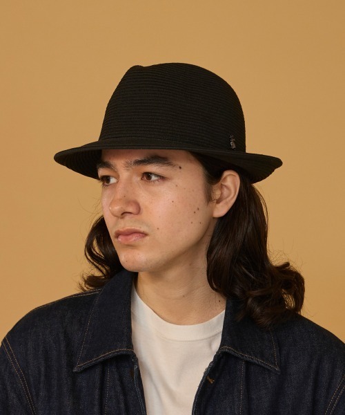 arth 帽子 ハット Silk Braid Fedora / アース メンズ