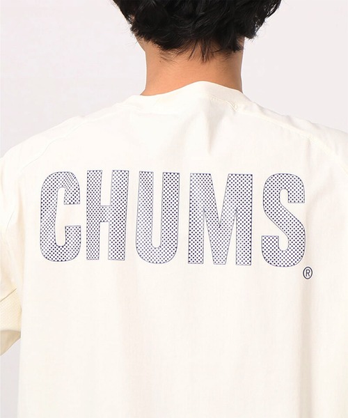 CHAI のストレッチTee CHUMS tシャツ CHUMS/チャムス 半袖TEE ボックスシルエット