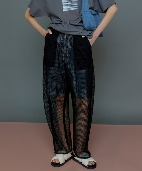 MAISON SPECIAL パンツ Slab Mesh Pants/スラブメッシュパンツ