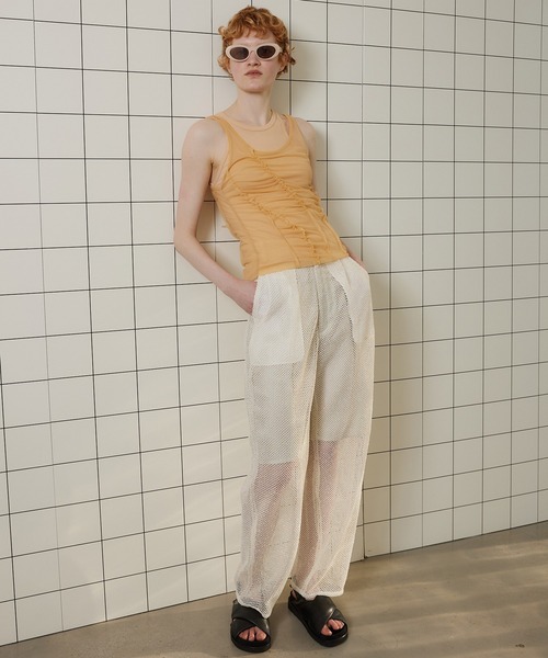 MAISON SPECIAL パンツ Slab Mesh Pants/スラブメッシュパンツ