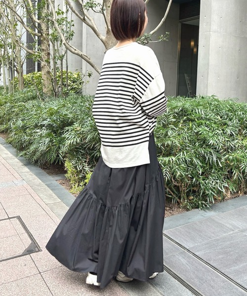 Futier Land スカート ギャザーデザインロングスカート : ZOZOTOWN