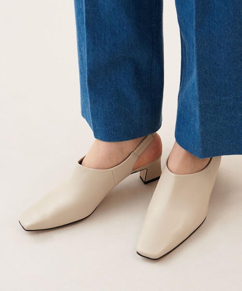 ODETTE E ODILE パンプス カバードバックベルト パンプス50