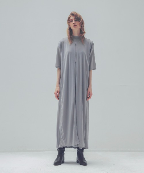 DRESSLAVE（ドレスレイブ） ワンピース 半袖 triacetate drape jersey