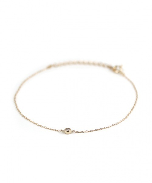 ブレスレット ダイヤモンド 0.05ct ブレスレット | K10YG レディースの画像