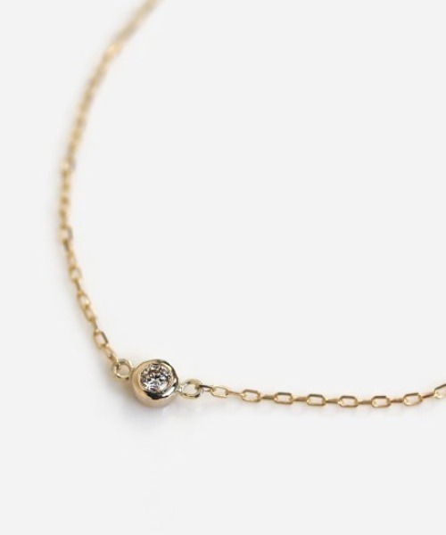 ブレスレット ダイヤモンド 0.05ct ブレスレット | K10YG レディースの画像