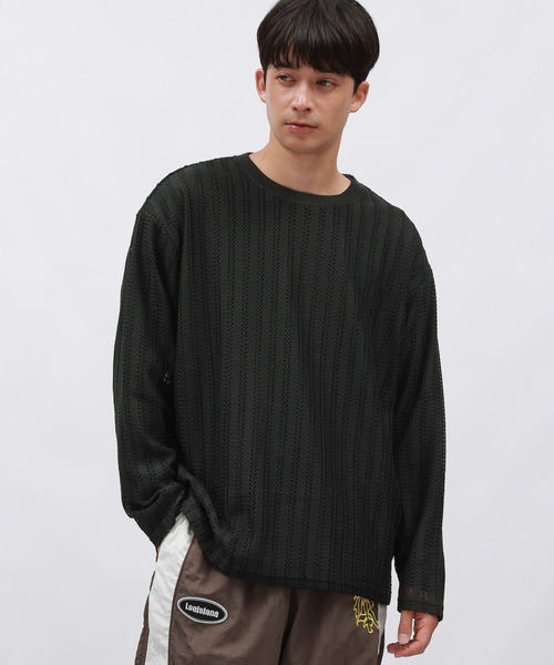 tシャツ レースアンサンブル長袖T / 142874 メンズ | LAKOLE | 01
