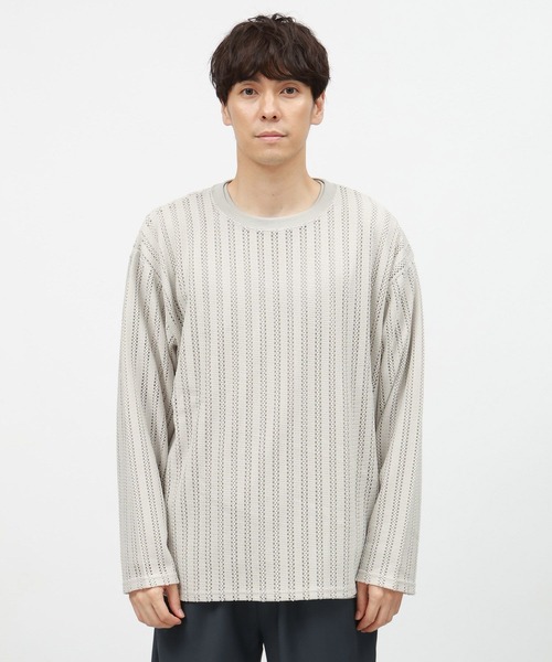 tシャツ レースアンサンブル長袖T / 142874 メンズ | LAKOLE | 09