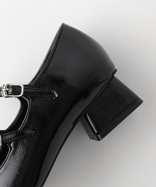 BEAUTY＆YOUTH UNITED ARROWS パンプス エナメル ダブルストラップ 