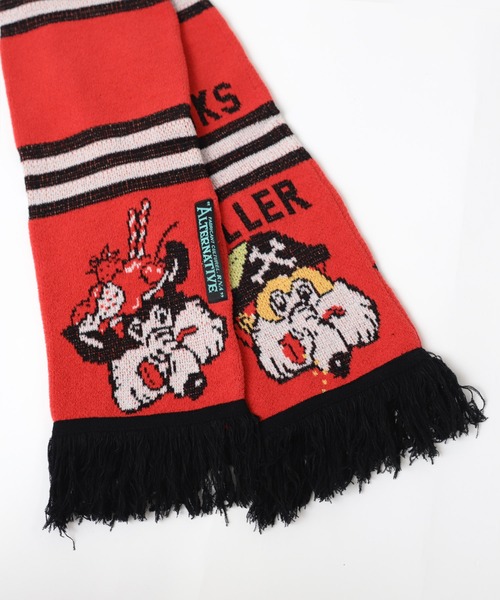 RNA マフラー ストール E5053 JUNKジャカードマフラー レディース