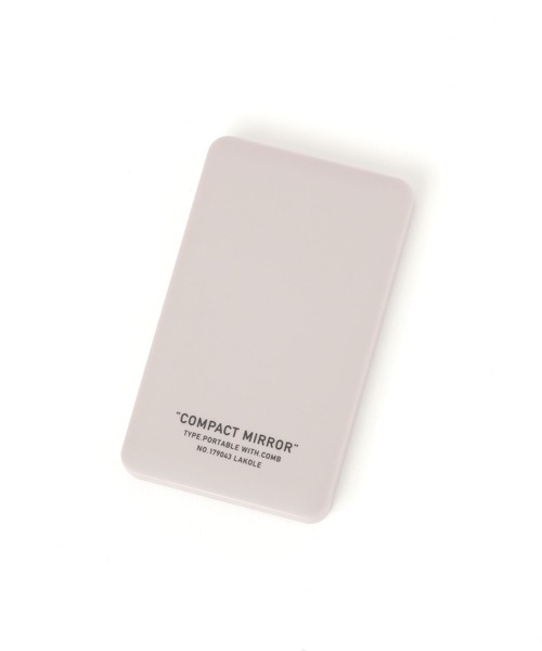 LAKOLE（ラコレ） コンパクトミラー コーム付きコンパクトミラー