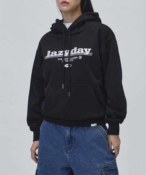 パーカー 「UNISEX」Urbandtype／LAZY DAY フーディー（裏起毛） レディース メンズ
