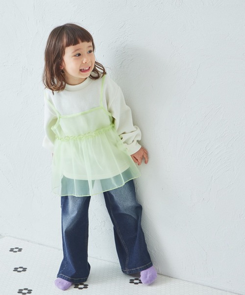 pairmanon（ペアマノン） トレーナー 裏起毛 ビスチェ付き 2点セット