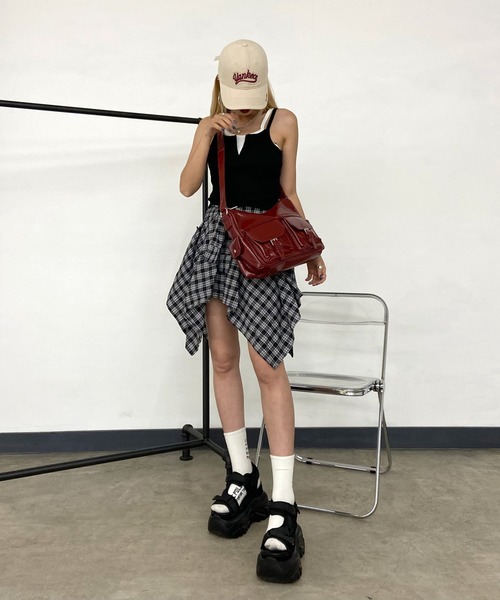 non-hedge ショルダーバッグ バッグ フラップポケットショルダー