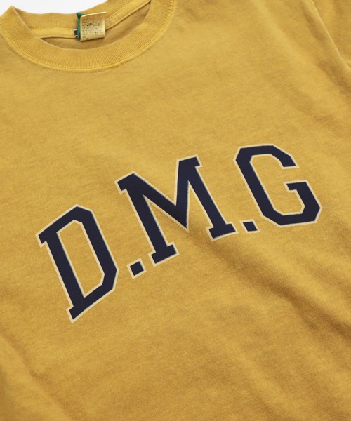 D.M.G. tシャツ 「D.M.G / ディーエムジー」 US天竺 SSプリント