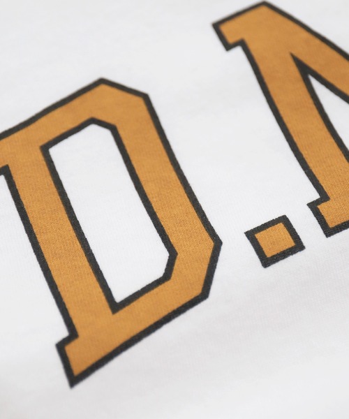 tシャツ 「D.M.G / ディーエムジー」 US天竺 SSプリントTee 「DMG」 レディース D.M.G / ディーエムジー] US天竺 SSプリントTee 【if you~/BTTF