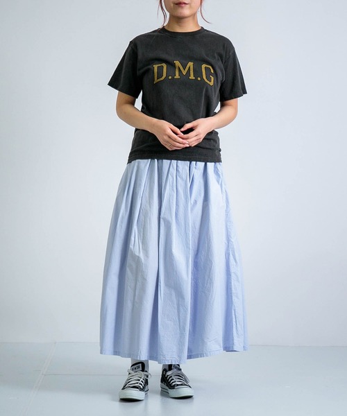 tシャツ 「D.M.G / ディーエムジー」 US天竺 SSプリントTee 「DMG」 レディース D.M.G. tシャツ 「D.M.G / ディーエムジー」 US天竺 SSプリント