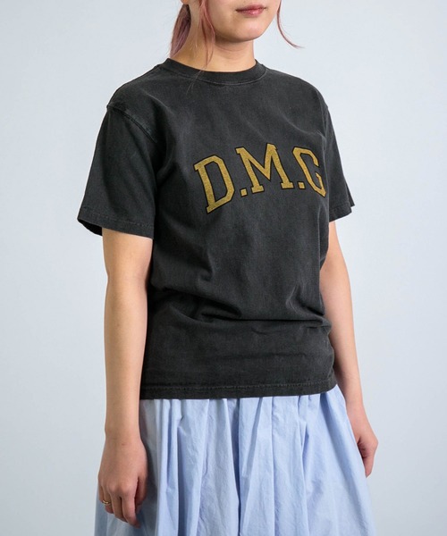 tシャツ 「 D.M.G / ディーエムジー 」 US天竺 SSプリントTee 「RP PHOTO」 レディース D.M.G / ディーエムジー] US天竺 SSプリントTee 【DMG