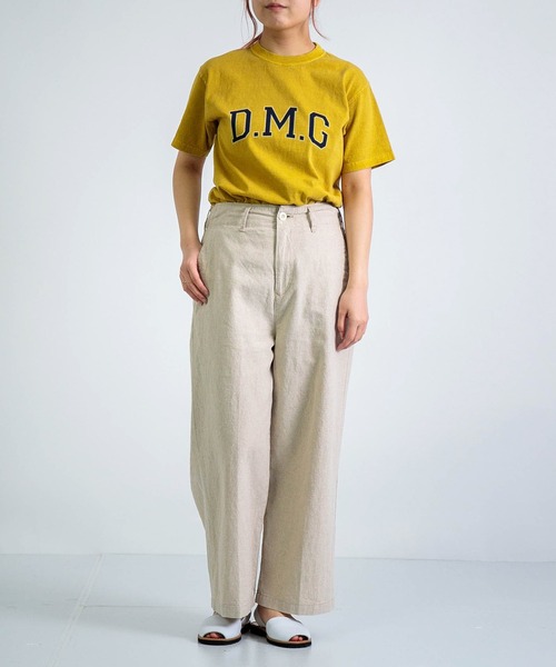 tシャツ 「D.M.G / ディーエムジー」 US天竺 SSプリントTee 「DMG」 レディース D.M.G. tシャツ 「D.M.G / ディーエムジー」 US天竺 SSプリント