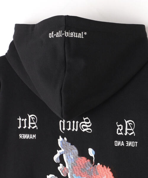 パーカー A4A/エーフォーエー/SWEAT HOODIE FLOWERS レディース メンズ A4A パーカー A4A/エーフォーエー/SWEAT HOODIE FLOWERS