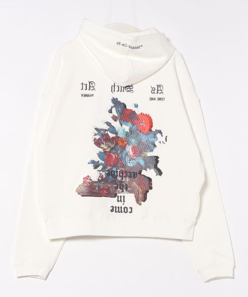 パーカー A4A/エーフォーエー/SWEAT HOODIE FLOWERS レディース メンズ