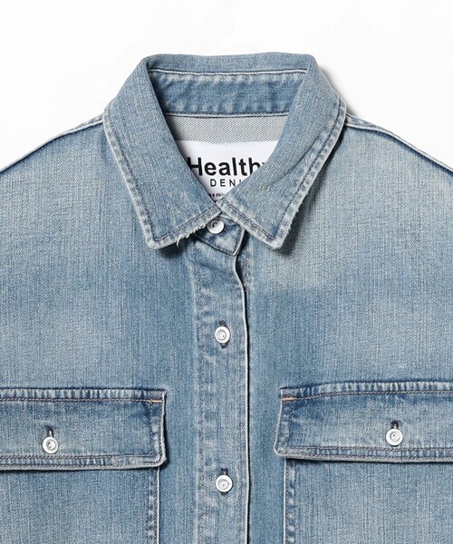 ブラウス シャツ Healthy denim Almond レディース Healthy denim ブラウス シャツ DENIM / Almond レディース