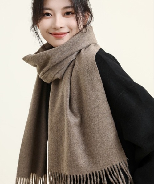 【未使用品】ディースクエアード フリンジ マフラー ストール メンズ レディース CALIFORNIA OUTFITTERS マフラー ストール Z-2-SP 「ボリューム