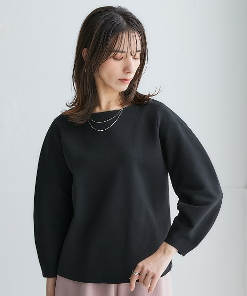 ニッセン（nissen） ニット セーター ふっくらかるいフォルムニット