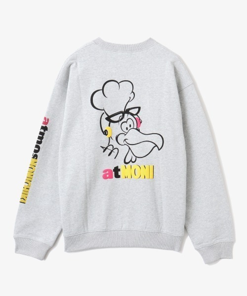 トレーナー スウェット atmos pink x MONICHIKI HOUSE ATMONI CHICKEN SW TOPS / アトモス ピンク atmos girls トレーナー スウェット pink x MONICHIKI HOUSE