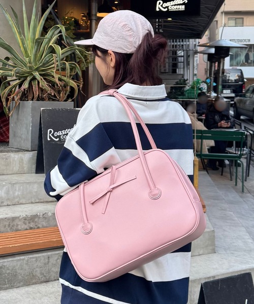 REO ピンク ボストンバッグ ボストンバッグ レディース 旅行[品番：NNNA0002796]｜ninon