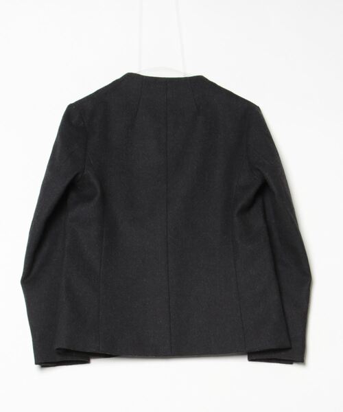 「WORK NOT WORK URBAN RESEARCH」 ノーカラージャケット 1 チャコールグレー レディース