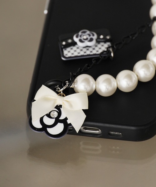 ROOP TOKYO パール リボン スマホストラップ 夏物 夏服 : ZOZOTOWN