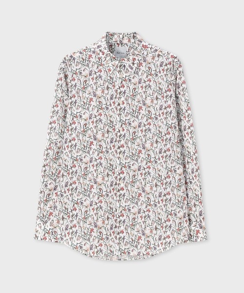 Paul Smith（ポール・スミス） シャツ フェイデッドリリープリント