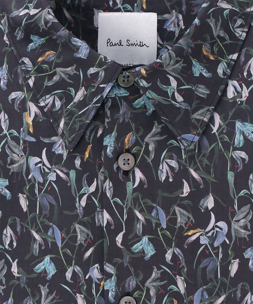 Paul Smith（ポール・スミス） シャツ フェイデッドリリープリント