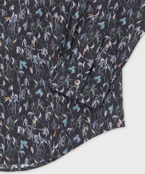 Paul Smith（ポール・スミス） シャツ フェイデッドリリープリント