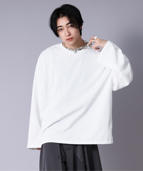 Ellno Loset（エルノロゼット） tシャツ ワイドスリーブオーバーロンT