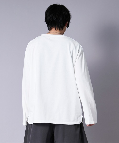 Ellno Loset（エルノロゼット） tシャツ ワイドスリーブオーバーロンT