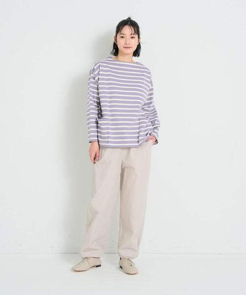 コンジェペイエ　アデュートリステス　バスクシャツ　トップス conges payes ADIEU TRISTESSE tシャツ バスクシャツ レディース