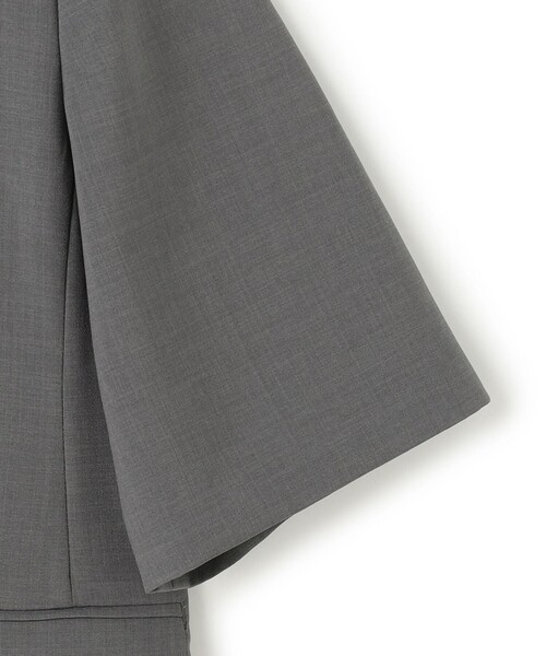 【新品】UNFILO【軽量/洗える】ハーフスリーブジャケット 軽量/洗える】TENNEN TOUCH ハーフスリーブジャケット / UNFILO