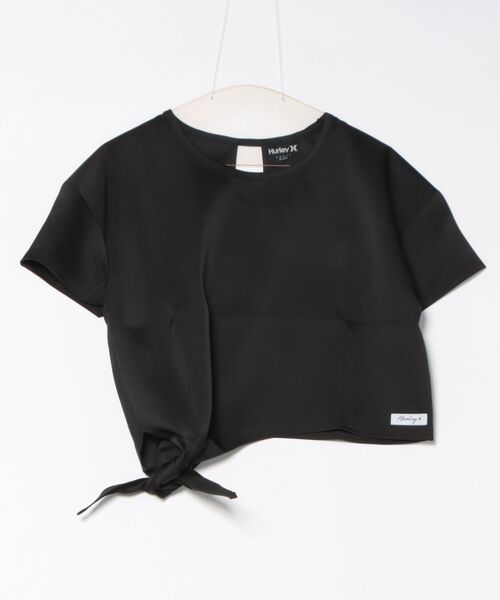 tシャツ 「Hurley/ハーレー」レディースサイドリボンTシャツ　UPF50+　吸汗速乾　SIDE RIBBON SS TEE レディース Hurley tシャツ 「Hurley/ハーレー」レディースサイドリボンT