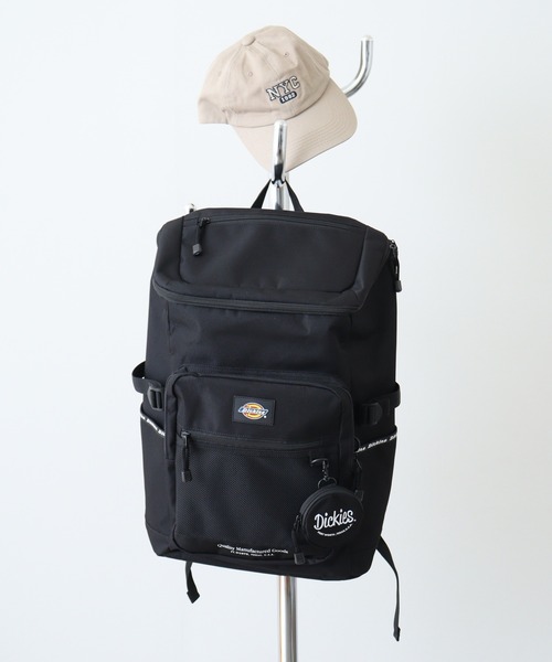 冷凍PM20 PL30 PR10 RH10 SS10 L20 Dickies デイパック BOX ポリschool スクール 学生 黒 ブラック 男女