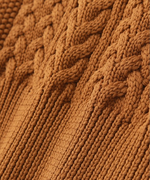 「NATURAL BEAUTY BASIC」 長袖ニット MEDIUM パープル レディース_画像7