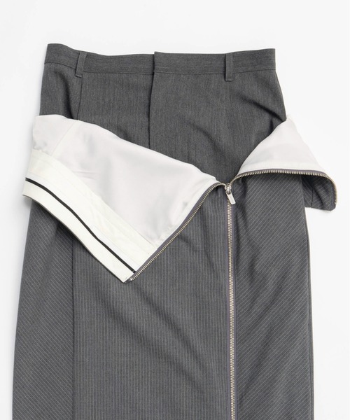 MAISON SPECIAL スカート Turnback High Waist Tight Skirt