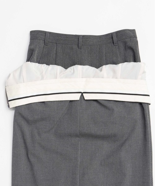 MAISON SPECIAL スカート Turnback High Waist Tight Skirt