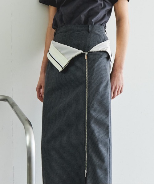 MAISON SPECIAL スカート Turnback High Waist Tight Skirt