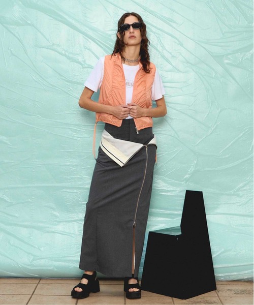 MAISON SPECIAL スカート Turnback High Waist Tight Skirt