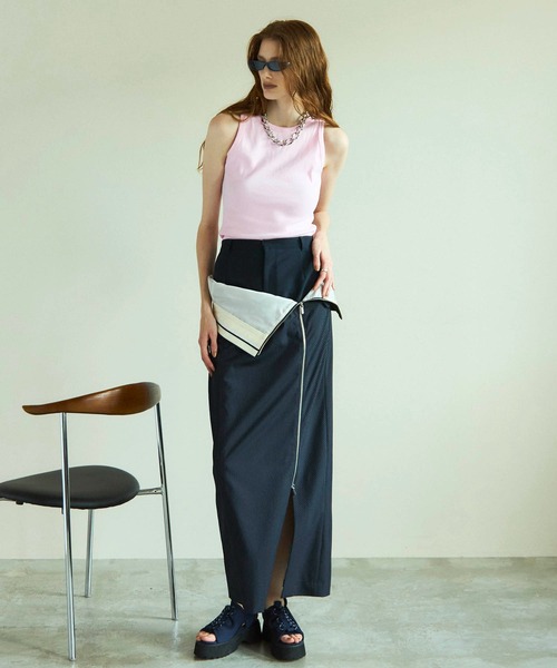 【メゾンスペシャル】ハイウェストタイトスカート MAISON SPECIAL スカート Turnback High Waist Tight Skirt